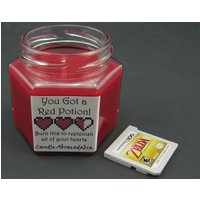 Legend Of Zelda Potion Hexagon Mini Kerze von CandleAbracadabra