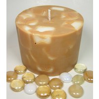 Salted Caramel Soy Stumpenkerze von CandleAbracadabra