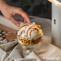 Vanilla Eis Duftkerze Im Glas | Dessert Kerze Geschenk Für Freundin Familie Geburtstagsgeschenk Handmade Sojawachs Dekorative Vanilla Eis Duftkerze Im Glas | Dessert Kerze Geschenk Für Freundin Familie Geburtstagsgeschenk Handmade Sojawachs Dekorative von CandleCafeDE