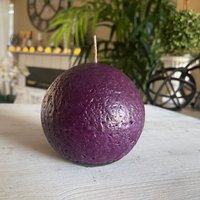 Kleine Lila Kugel | Kugel Kerze Kleine Lila Kugel | Kugel Kerze von CandleInTheDesert