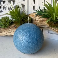 Mini Blaue Kugel | Kugel Kerze Mini Blaue Kugel | Kugel Kerze von CandleInTheDesert