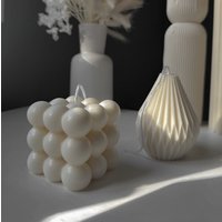 Bubble Kerze | 3 X Sojakerze Stumpenkerzen Dekorative Kerzen Bubble Kerze | 3 X Sojakerze Stumpenkerzen Dekorative Kerzen von CandleKKStudio