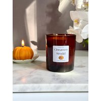 Cinnamon Strudel Duftkerze, Dessert Geburtstag Geschenk Idee, Sojawachs Vegan, Geschenkidee von CandlesOfSoul