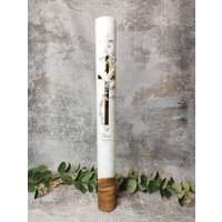Handgefertigte Und Personalisierte Taufkerze | Geschenk Zur Taufe Baby Junge Mädchen Moderne Mit Echtholz Kerze 4 Handgefertigte Und Personalisierte Taufkerze | Geschenk Zur Taufe Baby Junge Mädchen Moderne Mit Echtholz Kerze 4 von CandlesTaferner