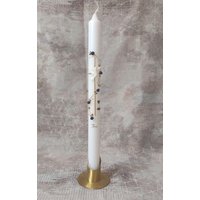 Handgefertigte Und Personalisierte Taufkerze Junge Mädchen Rosenranke Blau Handgefertigte Und Personalisierte Taufkerze Junge Mädchen Rosenranke Blau von CandlesTaferner