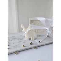 Rentier Kerze | Elchkerze Weihnachtsdekoration Geschenkidee Unter 10 Euro von CandlesandFlames
