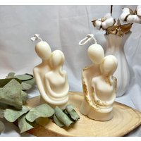 Couplecandle-Pärchenkerze-Pärchen-Liebeskerze-Vegan-Liebe-Geschenkidee-Geschenk-Duft-Handgemachtekerzen-Hochzeiten-Hochzeitsgeschenk-Wedding von CandlesbyNadja