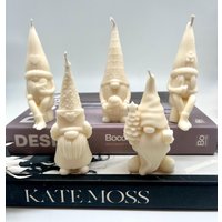 Wichtel-Wichtelkerze-Kerzen-Weihnachten-Rapswachs-Vegan-Geschenkidee-Weihnachtsdeko-Weihnachten von CandlesbyNadja