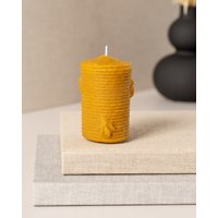 Weihnachtskerze Aus Bienenwachs - Natürliches Handgefertigtes Seildesign Weihnachtsgeschenk Weihnachtskerze Aus Bienenwachs - Natürliches Handgefertigtes Seildesign Weihnachtsgeschenk von Candlys