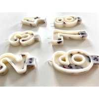 Geburtstagszahl Kerzen, Sojawachs Geburtstagskerze Für Kuchen, Jubiläumszahl Jubiläumsgeschenke Geburtstagszahl Kerzen, Sojawachs Geburtstagskerze Für Kuchen, Jubiläumszahl Jubiläumsgeschenke von CandmeCandles