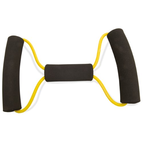 Cando® Fitness-Toner, Bow-Tie Tube - schmal (35,5 cm) - gelb (sehr leicht) von Cando