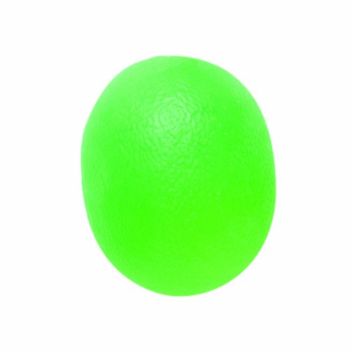 Cando® Übungsgelball - Antistressball / Handtrainer - oval, grün (mittel) von Cando