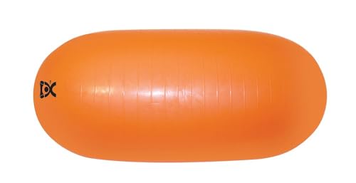 Cando 30-1781 Aufblasbarer Ball, gerade, 50 x 100 cm, Orange von Cando