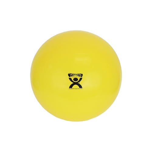 CanDo Gymnastikball - cando Trainingsball - Sitzball, Durchmesser 45 cm, gelb, Ø 45cm von Cando