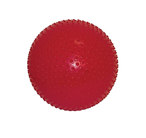 CanDo Gymnastikball mit NOPPEN/Sitzball/Motorikball - SENSI-Ball - rot, 75cm von Cando
