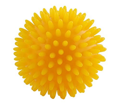 CanDo Massageball, Igelball, Noppenball, Durchmesser 8 cm, gelb, 1 Stück von Cando