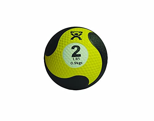 Medizinball aus Gummi - CanDo® Gewicht - 0,9 kg von Cando