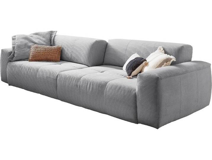 3C Candy Big-Sofa Yoshy Mega Sofa mit Komfortfunktionen, modern und bequem, Zwei Sitztiefen durch verstellbare Rückenlehne, Bezug in Cord von Candy-Polstermöbel