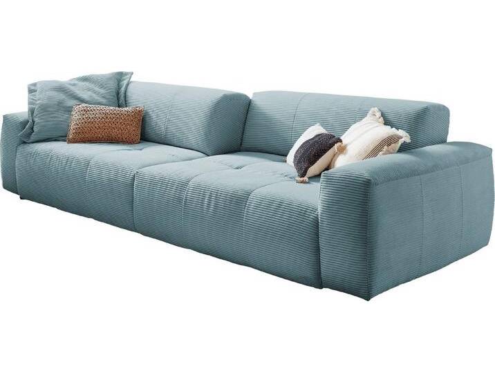 3C Candy Big-Sofa Yoshy Mega Sofa mit Komfortfunktionen, modern und bequem, Zwei Sitztiefen durch verstellbare Rückenlehne, Bezug in Cord von Candy-Polstermöbel