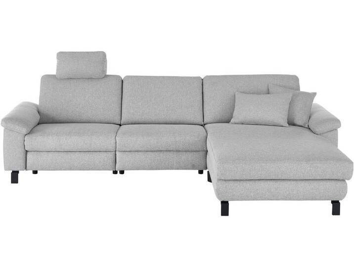 3C Candy Ecksofa Mainau L-Form, Relaxfunktion im 1,5-Sitzer, motorische Schlaffunktion in Longchair von Candy-Polstermöbel