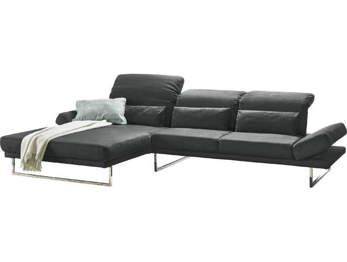 3C Candy Ecksofa Mallow Designsofa mit Komfortfunktionen, modern und bequem, L-Form, Verstellbare Armlehne und Kopfteil, manuelle Sitztiefenverstellung von Candy-Polstermöbel