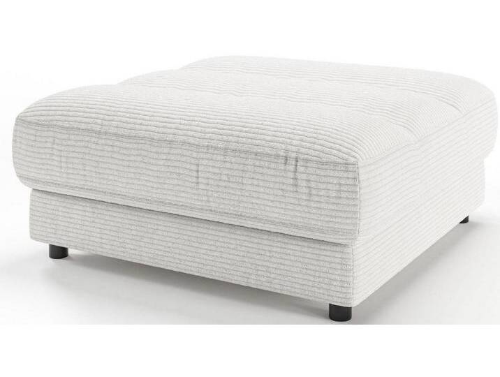 3C Candy Polsterhocker Stripes, Passend zur Serie Stripes, weiß, weiß 3C Candy Polsterhocker Stripes, Passend zur Serie Stripes, weiß, weiß von Candy-Polstermöbel