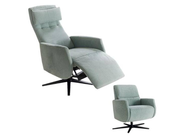 Candy Aramo Relaxsessel und Cocktailsessel in Einem manuelle Relaxfunktion in grün oder weitere Farben verschiedene Fußausführungen von Candy-Polstermöbel