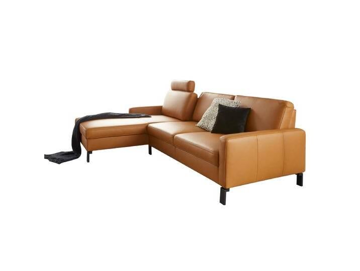 Candy Coast Move 2.0 Ecksofa modern frei stellbar rundum in Stoff oder Echtleder inklusive einer variabel einsteckbaren Kopfstütze von Candy-Polstermöbel