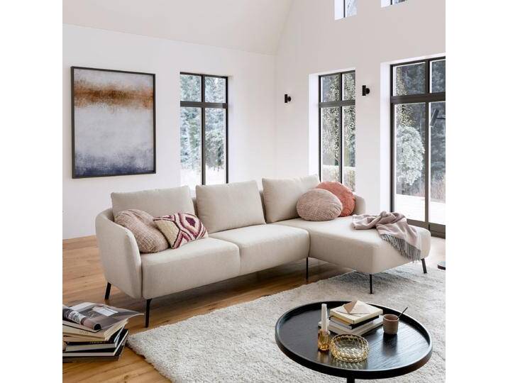 Candy Ecksofa Neela bestehend aus 2-Sitzer links und Longchair rechts in vielen Stoff- und Echtlederbezügen konfigurierbar versandkostenfrei kaufen von Candy-Polstermöbel