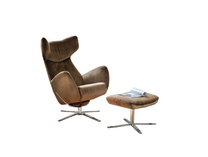 Candy Einzelsessel mit optionalem Hocker Cooper für Wohnzimmer in Stoff- oder Echtlederausführung wählbar Candy Einzelsessel mit optionalem Hocker Cooper für Wohnzimmer in Stoff- oder Echtlederausführung wählbar von Candy-Polstermöbel