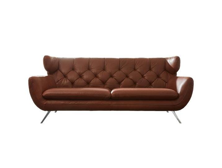 Candy Einzelsofa Sixty mit imposanter Knopfheftung im Rücken auf sehenswerten Metallfüßen in chrom glänzend Candy Einzelsofa Sixty mit imposanter Knopfheftung im Rücken auf sehenswerten Metallfüßen in chrom glänzend von Candy-Polstermöbel