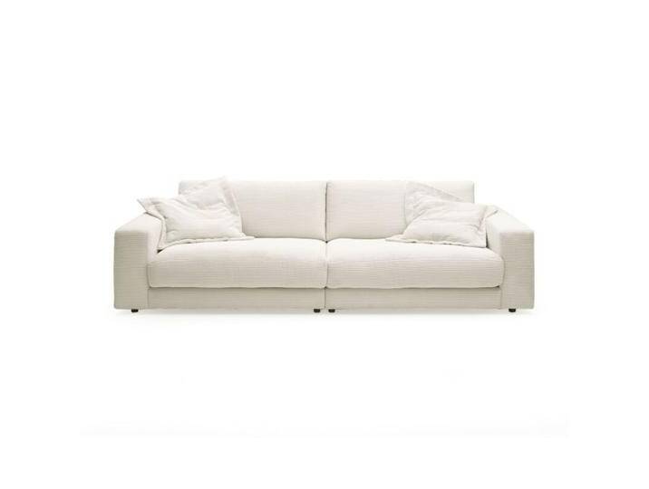 Candy Seventies Megasofa mit Cordbezug - Cord snow , 230 von Candy-Polstermöbel