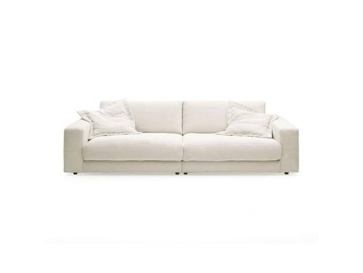 Candy Seventies Megasofa mit Cordbezug - Cord snow , 230 von Candy-Polstermöbel
