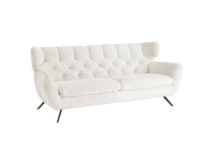 Candy Sixty Einzelsofa weiß mit exklusiven Fußausführungen 2-Sitzer in originellem Cord, Stoff oder Echtleder Candy Sixty Einzelsofa weiß mit exklusiven Fußausführungen 2-Sitzer in originellem Cord, Stoff oder Echtleder von Candy-Polstermöbel