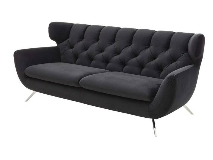 Candy Sofa 2,5-sitzig SIXTY in Stoff Velvet black Candy Sofa 2,5-sitzig SIXTY in Stoff Velvet black von Candy-Polstermöbel