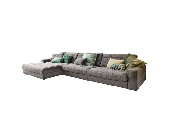 Candy Stripes Megasofa im Stoffbezug grau oder weitere Farben bequeme Schaumpolsterung sowie bodennah mit Fußgleitern Candy Stripes Megasofa im Stoffbezug grau oder weitere Farben bequeme Schaumpolsterung sowie bodennah mit Fußgleitern von Candy-Polstermöbel