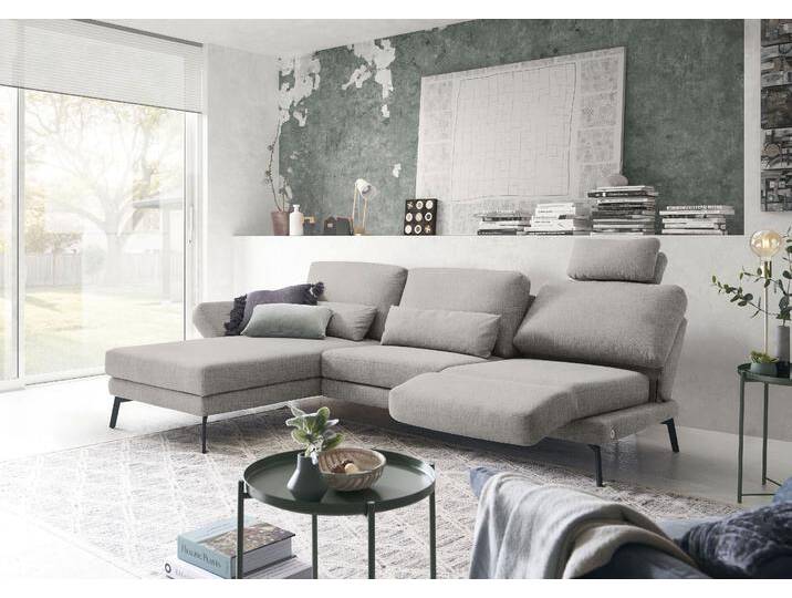 Ecksofa 3C CANDY Kairo modernes Multifunktions-Sofa, bequem, L-Form , grau (light grau), B:317cm H:87cm T:188cm, 100% Polyester, Sofas, inklusive Drehsitz, Armlehnen- und Rückenverstellung, OTTOs Choice von Candy-Polstermöbel