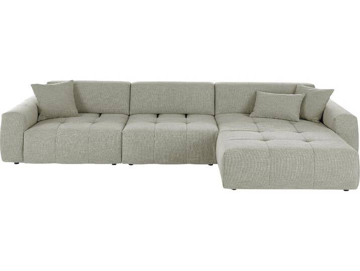 Ecksofa 3C CANDY Yoshy mit Komfortfunktionen, modern und bequem, L-Form , silber, B:378cm H:74cm T:200cm, 100% Polyester, Sofas, Zwei verschiedene Sitztiefen durch verstellbare Rückenlehne Ecksofa 3C CANDY Yoshy mit Komfortfunktionen, modern und bequem, L-Form , silber, B:378cm H:74cm T:200cm, 100% Polyester, Sofas, Zwei verschiedene Sitztiefen durch verstellbare Rückenlehne von Candy-Polstermöbel