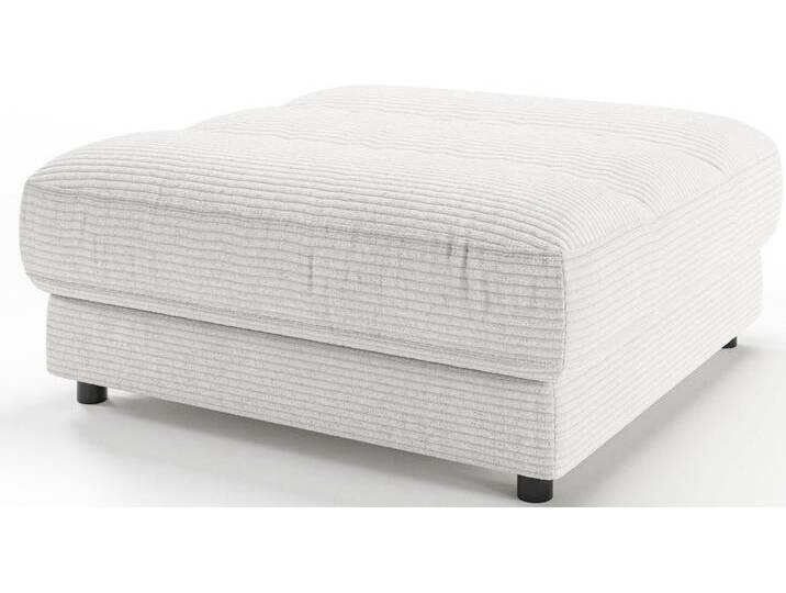 Polsterhocker 3C CANDY Stripes , weiß, B:100cm H:43cm T:100cm, 88% Polyester, 12% Polyacryl, Hocker, Passend zur Serie Stripes Polsterhocker 3C CANDY Stripes , weiß, B:100cm H:43cm T:100cm, 88% Polyester, 12% Polyacryl, Hocker, Passend zur Serie Stripes von Candy-Polstermöbel