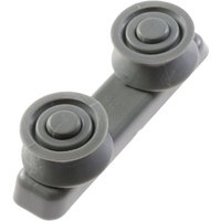 Ersatzteil - Original-Schienenhalter - - WHIRLPOOL, CANDY, CURTISS, PROLINE, CONTINENTAL EDISON, OCEANIC, FAR, GENERISS, TECNOLEC, LAZER, XPER, von Candy