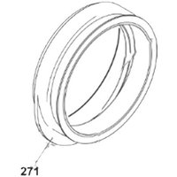 Ersatzteil - Türmanschette (Kennzeichnung 271) - - CANDY, HOOVER, ROSIERES von Candy