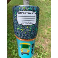 24 Oz Lehrer Stile Tumbler, Komposition Notizbuch Wertschätzung Tafel Tumbler von CandyCupsandCrafts
