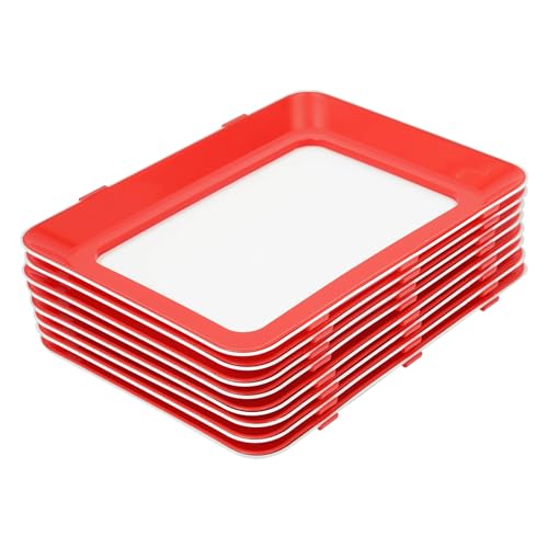 3 Stück Food Preservation Tray, Wiederverwendbares Einmachtablett, Frischhaltetablett, Frischhalteplatten, Vakuumdichtung Frischhaltedosen für den Kühlschrank von Candygou