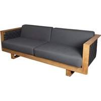 Cane-Line Angle 3-Sitzer Sofa Teak von Cane-Line