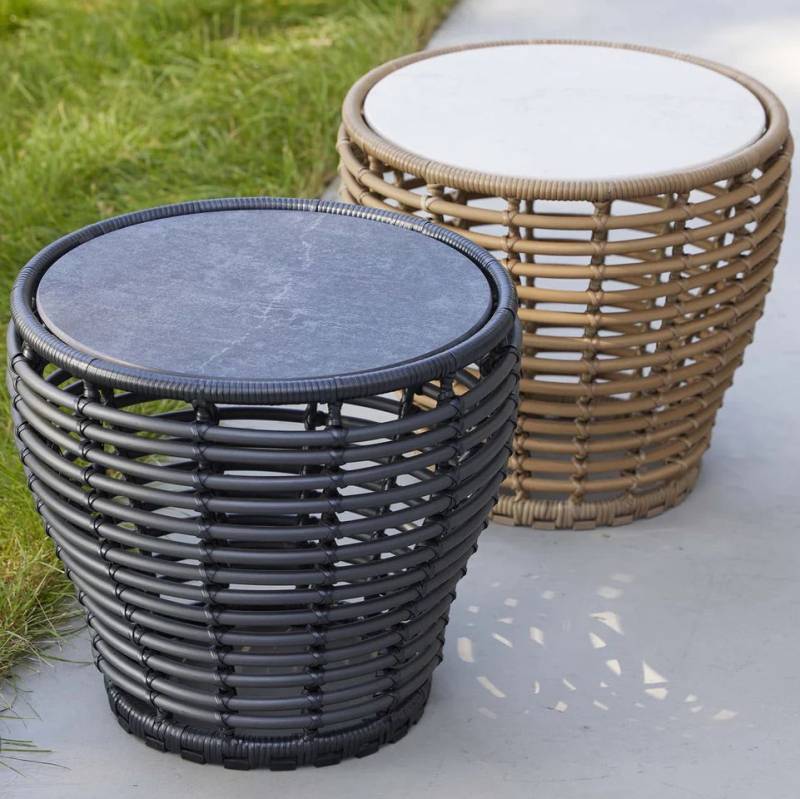 Cane-Line I Basket Couchtisch 50 cm, rund von Cane-Line