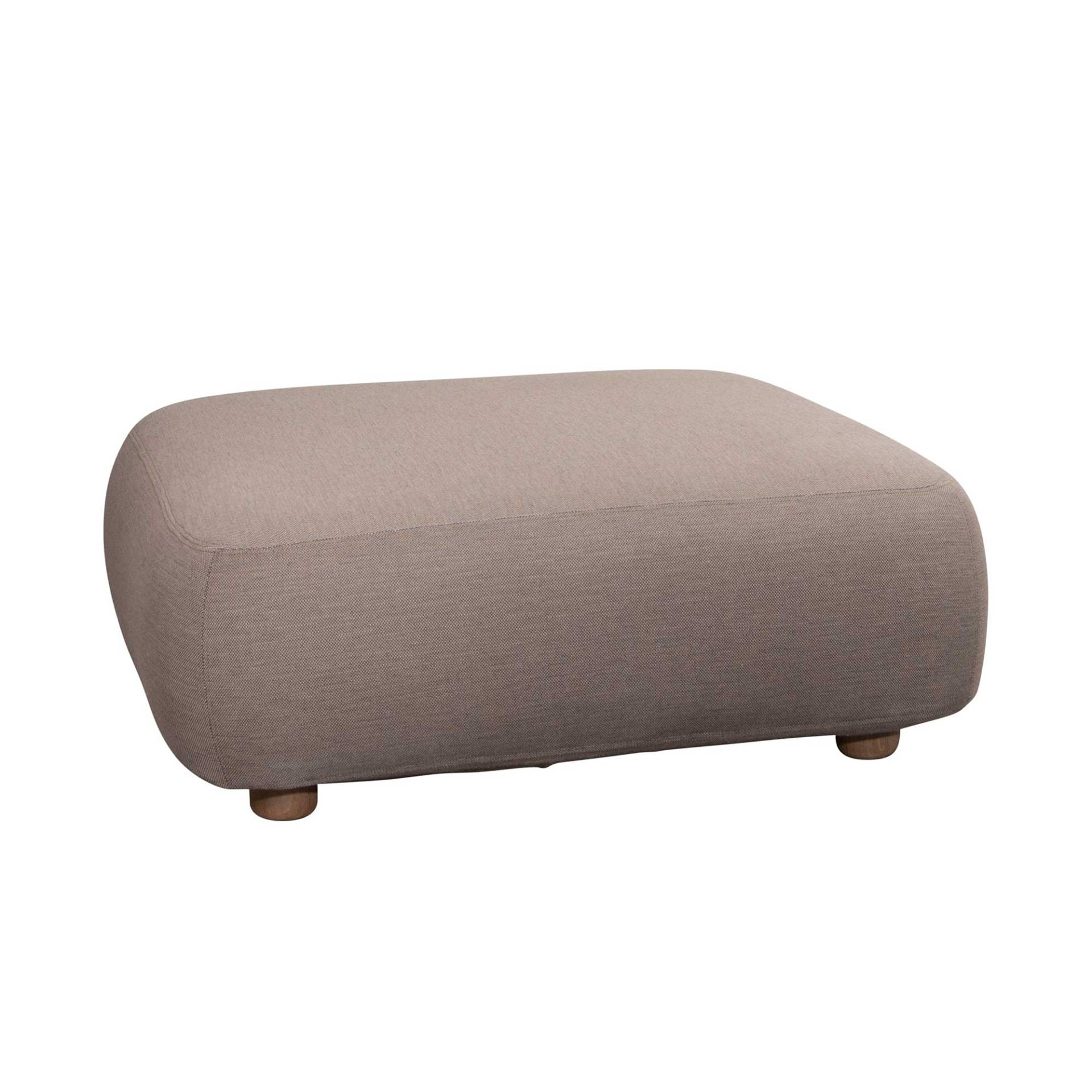 Cane-Line - Capture Outdoor Ottoman - taupe/Stoff Cane-line AirTouch®/ QuickDry & Airflow-System/BxHxT 100x37x100cm von Cane-Line