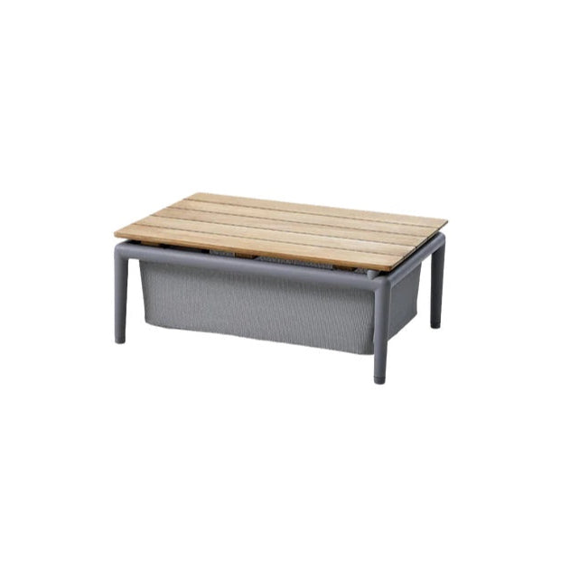 Cane-Line I Conic Box Tisch 74 cm, rechteckig Cane-Line I Conic Box Tisch 74 cm, rechteckig von Cane-Line
