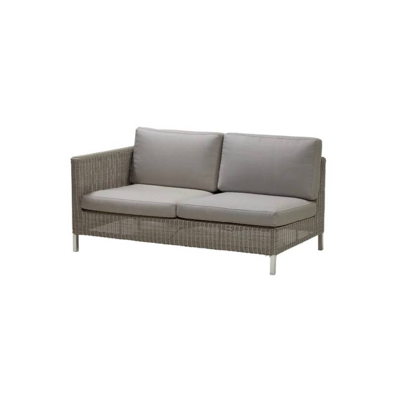 Cane-Line Connect 2-Sitzer Modulsofa (rechts) von Cane-Line
