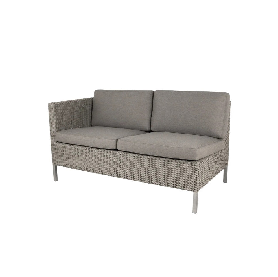 Cane-Line Connect Dining 2-Sitzer Modulsofa (rechts) von Cane-Line