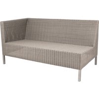 Cane-Line Connect Dining Lounge 2-Sitzer Modulsofa rechts von Cane-Line